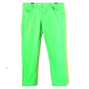 Aeropostale Women's lime jeans